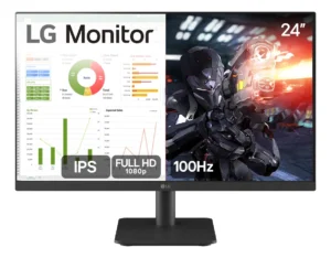 Monitor PC Gamer LG 24” IPS, Full HD, 100Hz, HDMI – 24MS500-B