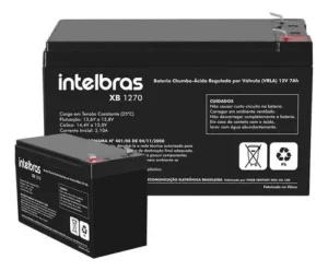 Bateria Selada Intelbras 12v 7a Xb 1270 P/ Alarme E Nobreak